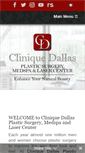 Mobile Screenshot of cliniquedallas.com